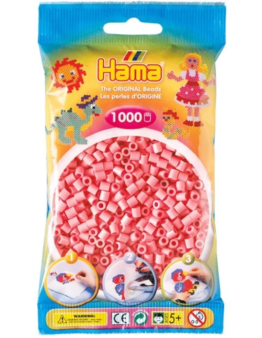 Hama - Bustina Beads 1000 Pz Rosa