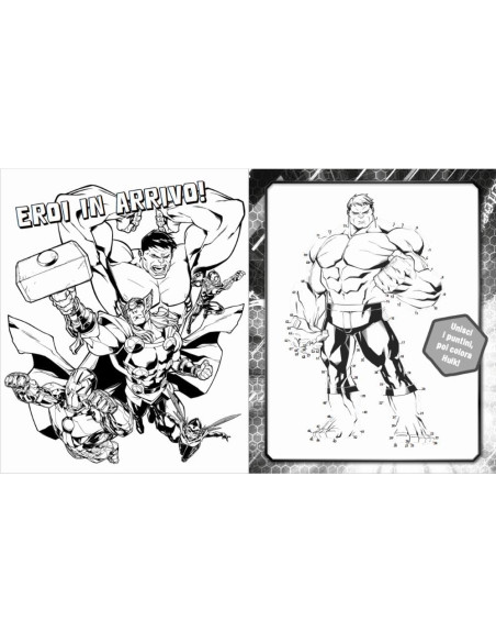 Avengers 5 in 1 attività