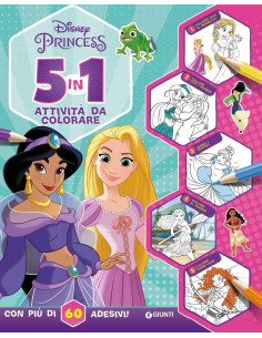 Disney princess 5 in 1 attività