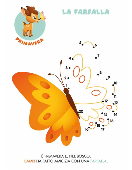 Le stagioni - unisco i puntini