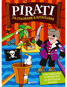 Pirati da colorare e ritagliare