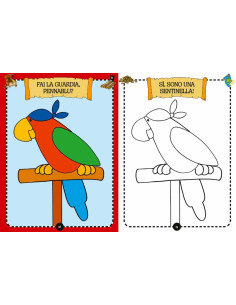 Pirati da colorare e ritagliare 2