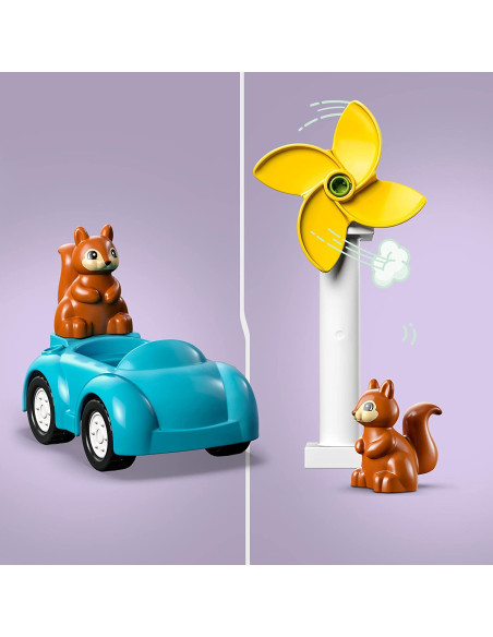 Lego Duplo - Turbina eolica e auto elettrica
