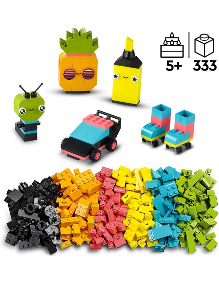 Lego Classic - Divertimento Creativo - Neon