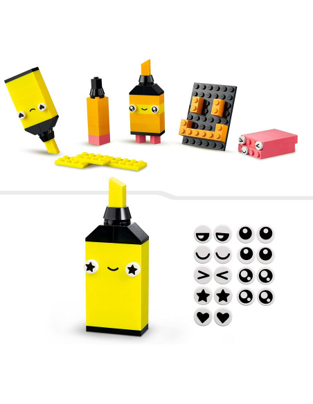 Lego Classic - Divertimento Creativo - Neon