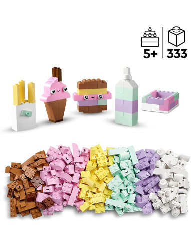 Lego Classic - Divertimento Creativo - pastelli