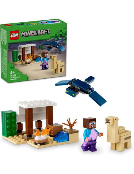 Lego Minecraft - Spedizione di Steve nel Deserto
