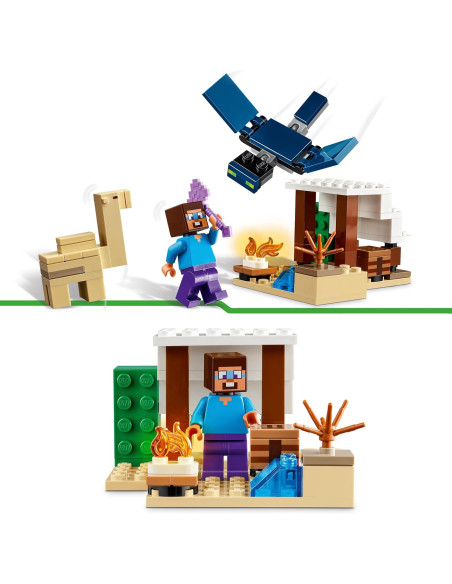 Lego Minecraft - Spedizione di Steve nel Deserto