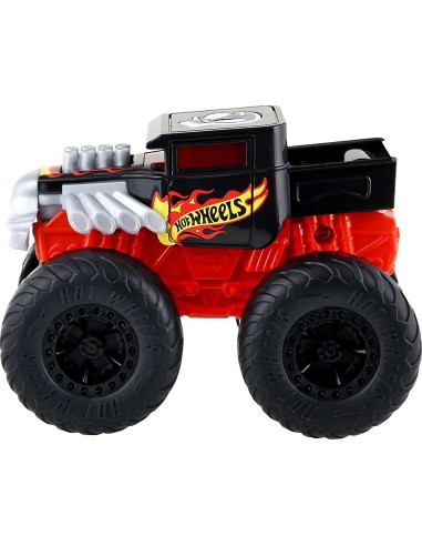 Hot Wheels - Demolitore Ruggente Teschio e Fiamme