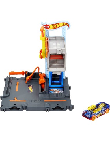 Hot Wheels City Auto officina centro città