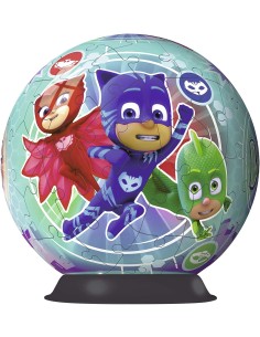 3D PUZZLE SFERA PJ MASKS 108 PZ 2