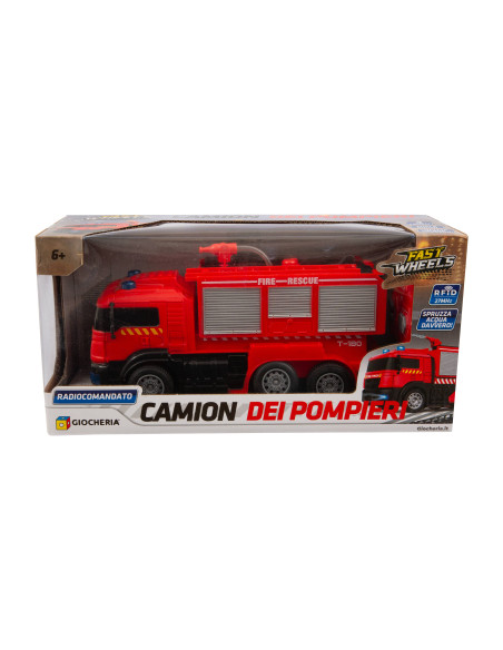 Fast Wheels Camion Dei Pompieri