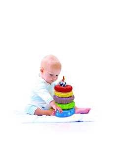 Giò Baby Torre Anelli Tessuto 2