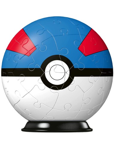 3D Puzzleball 54 pz - Pokeball blu
