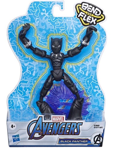 Avengers Bend And Flex Black Panther