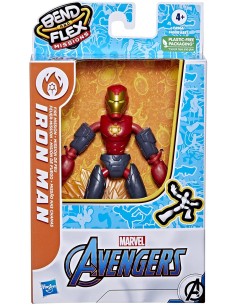 Avengers Bend And Flex Fire Mission Iron Man