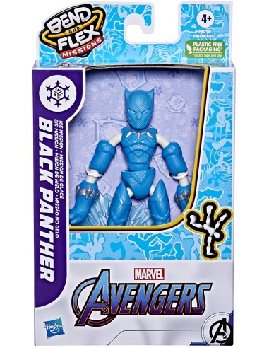 Avengers Bend And Flex Ice Mission Black Panther