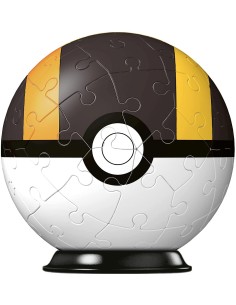 3D Puzzleball 54 pz - Pokeball Nera 2