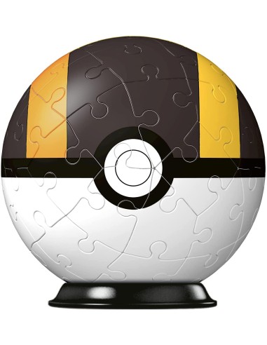 3D Puzzleball 54 pz - Pokeball Nera