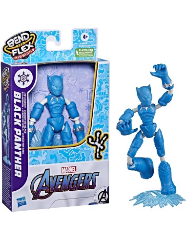 Avengers Bend And Flex Ice Mission Black Panther