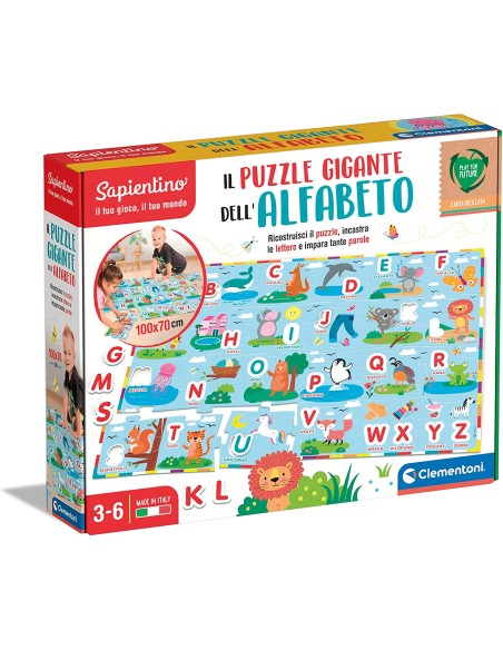 IL PUZZLE GIGANTE DELL'ALFABETO