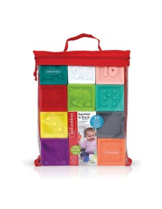 Infantino - Cubotti morbidi busta 12pz