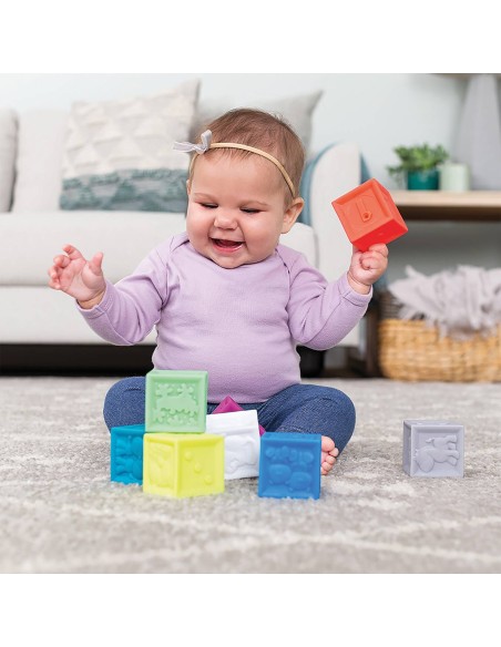 Infantino - Cubotti morbidi busta 12pz