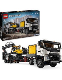 Lego Technic - Autocarro Volvo FMX ed Escavatore...