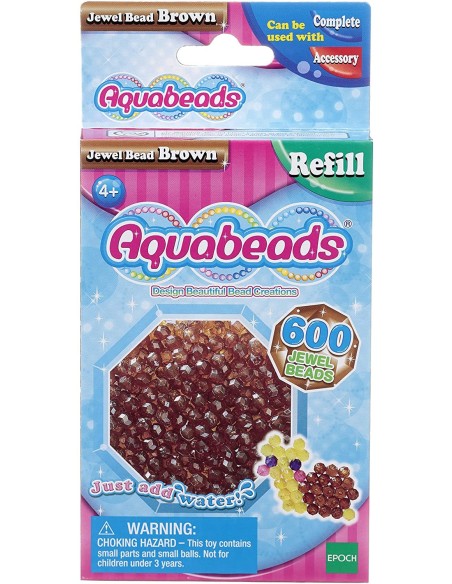 JEWEL BEADS BROWN PERLE 600