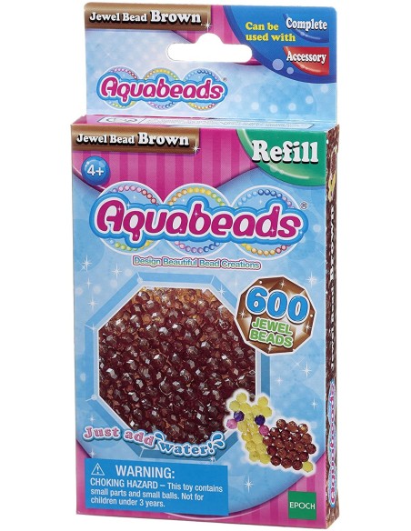 JEWEL BEADS BROWN PERLE 600