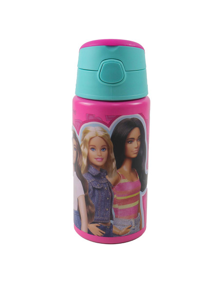 Barbie Borraccia alluminio Flip 500ml