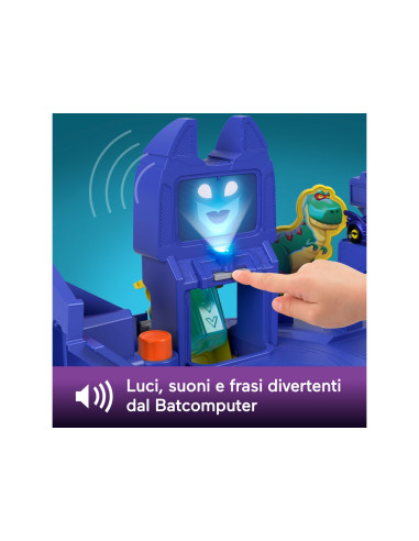 Batwheels Batcvaverna Lanca e Sfreccia