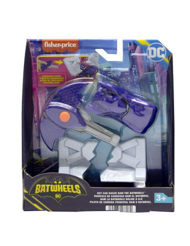 Batwheels Veicoli Lancia e Colpisci 1:55 Bat...