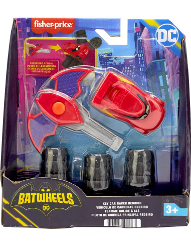 Batwheels Veicoli Lancia e Colpisci 1:55 Red bird