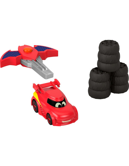 Batwheels Veicoli Lancia e Colpisci 1:55 Red bird