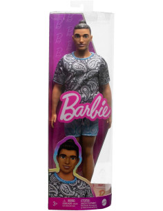 Ken & Friends Fashionistas - Capelli castani raccolti in... 2