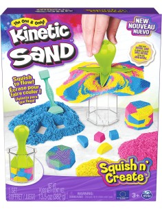 KINETIC SAND playset squish n' create