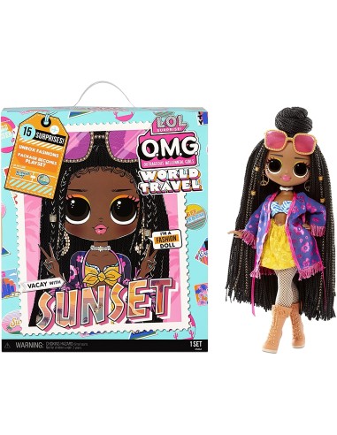 L.O.L. Surprise OMG Travel Doll- Sunset
