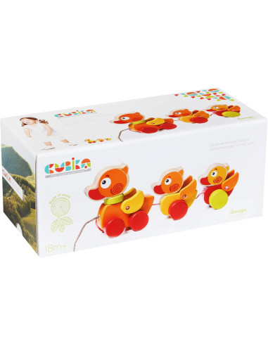 Famiglia Papere trainabili Legno