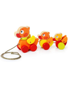 Famiglia Papere trainabili Legno 2