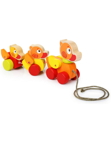 Famiglia Papere trainabili Legno