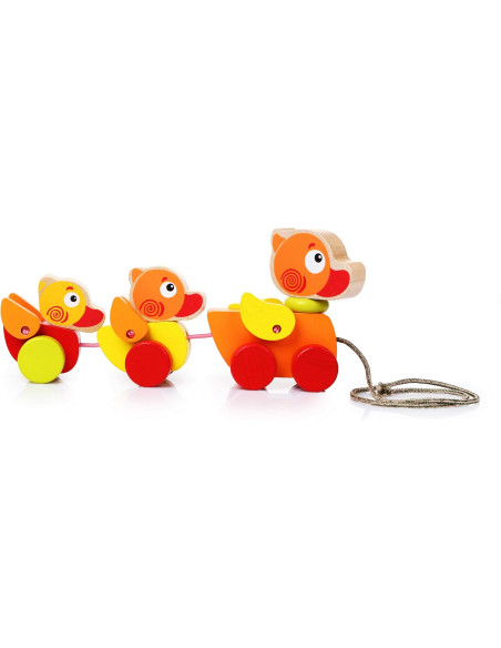 Famiglia Papere trainabili Legno