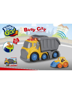 Kiddy Go! Camion e Mini Ruspa Luci e Suoni