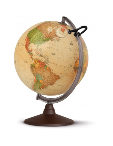 Mappamondo Marco Polo 30'' con lente