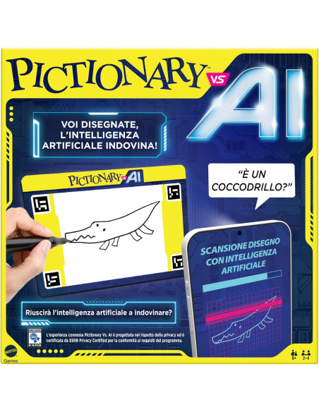 Pictionary vs. Intelligenza Artificiale