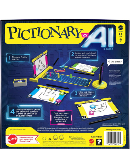 Pictionary vs. Intelligenza Artificiale