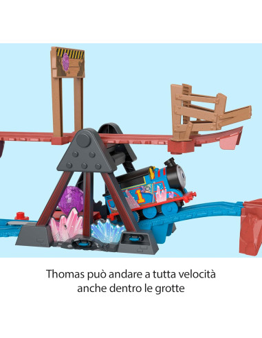 Thomas e Friends Avventure Grotta Cristall