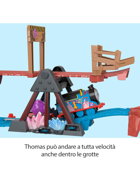 Thomas e Friends Avventure Grotta Cristall