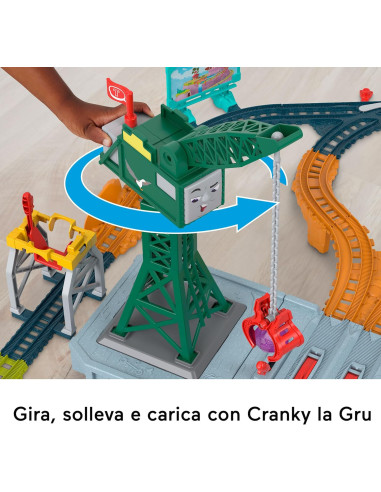 Thomas e Friends Centro Smistamento Cranky