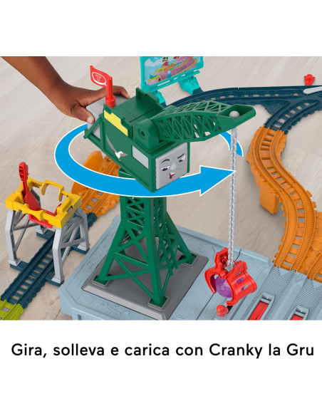 Thomas e Friends Centro Smistamento Cranky